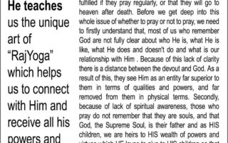 Recieving God's Gift