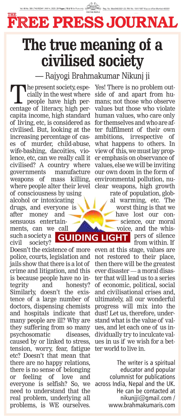 Free Press Journal 4.May 2023